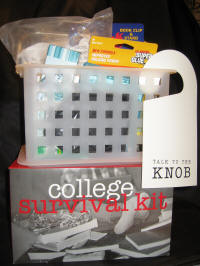 college survival kit