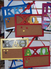 Greek memo boards